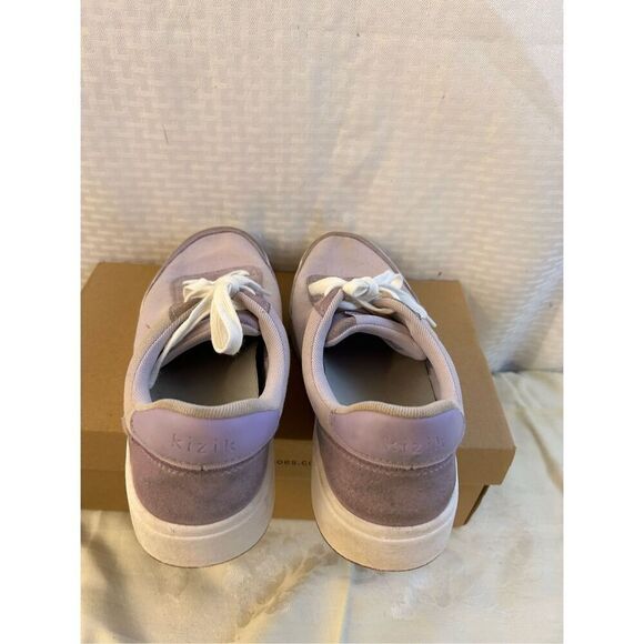 Kizik athletic sneakers Prague purple white womens 10.5 handsfree labs - Picture 6 of 8